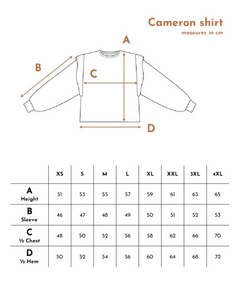 Cameron Overhemd Bloom Oranje