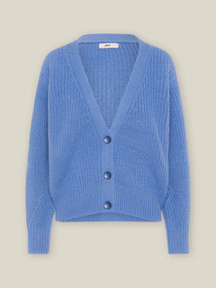 Knitted Cardigan In Merino Wool