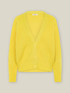 Knitted Cardigan In Merino Wool