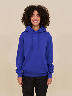 Cartel Logo Embroidered Hoodie Cartel Blue