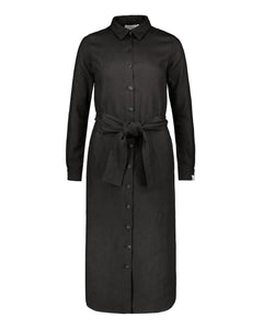 Chloe Linen Dress Black