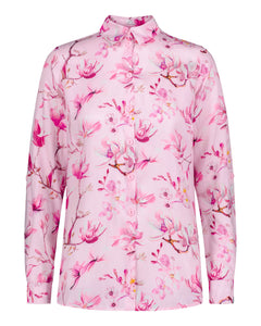 Chloe Button-up Shirt Ballet of Blossoms Pink