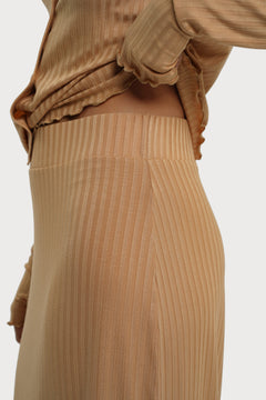 Coco Skirt Camel Brown