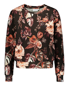 Casual Chic Print Shirt Harvest Poppies