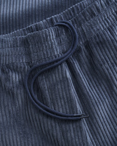 Corduroy Wide Pants Stone Blue