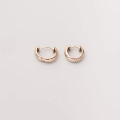 Shiny Huggie Hoop Earring