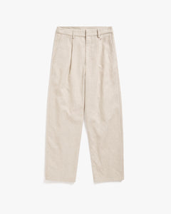 Cropped Pantalone Waffle Sand
