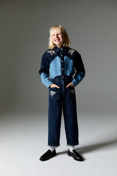 Kids' Danubio Denim Pant Blue