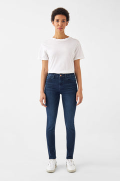 Sun Up Skinny Basic Jeans Dark Blue