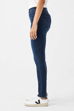 Sun Up Skinny Basic Jeans Dark Blue