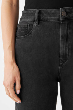 Stardust O-Shape Soft Denim Classic Jeans Black