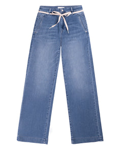 Dew Cropped Jeans Medium Denim