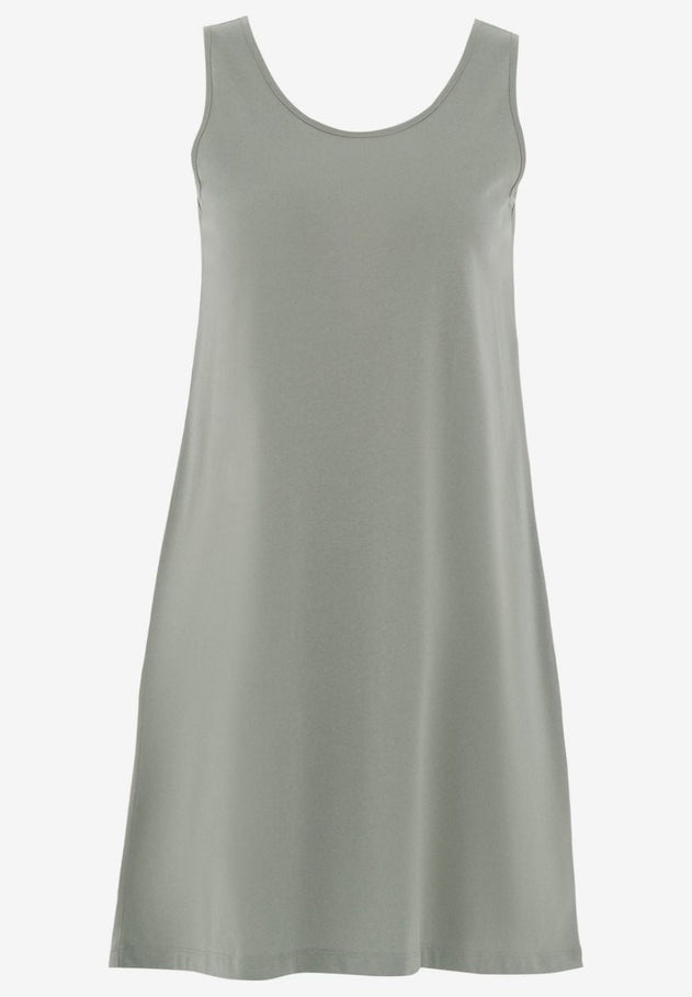 Dennis Mouwloos Nachthemd Sage Green