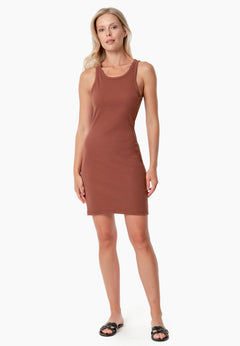 Derren Jurk Coffee Brown