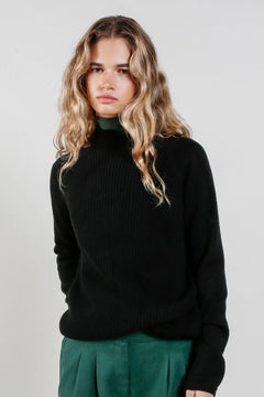 Katty Fine Merino Wool Jumper Black