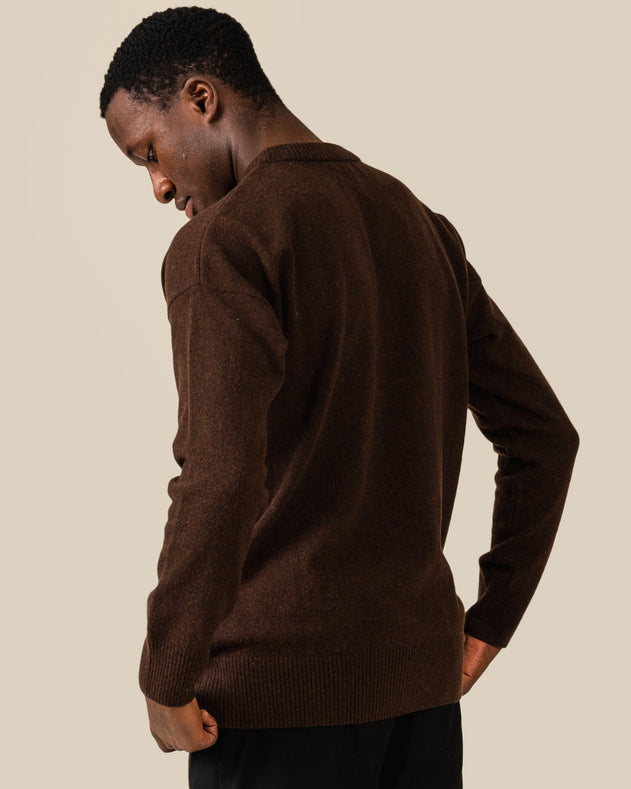 Huurre Unisex Sweater Brown