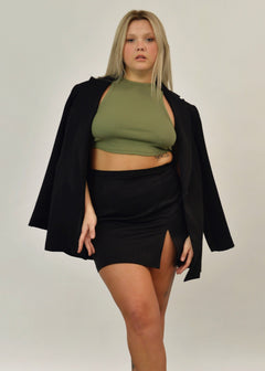 Guaja Rib Top Beige