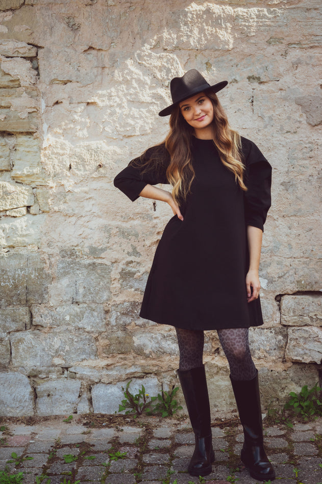 Lily Mini Dress Black