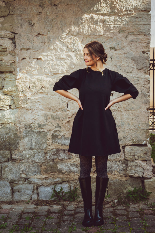 Lily Mini Dress Black