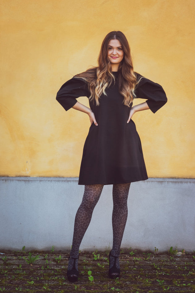 Lily Mini Dress Black