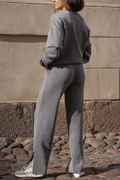 Ora Merino Pants Light Grey