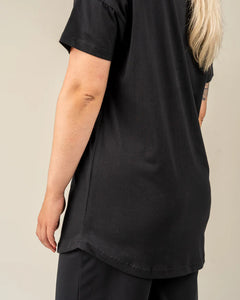 Noki T-Shirt Long Black