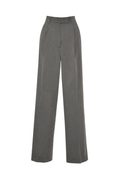 Jagger Getailleerde Broek Grijs