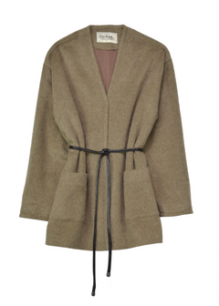 Astoria Wool Jas Bruin