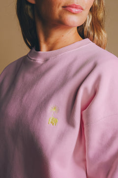 Antonyo Marest x Trendsplant Essential Oversized Sweater Gum Pink