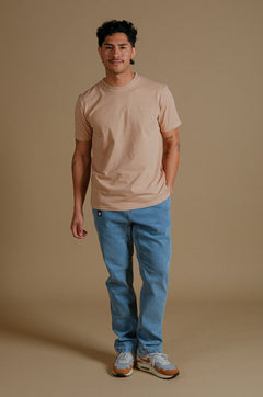 Men's Essential Pigment T-Shirt Cuban Sand