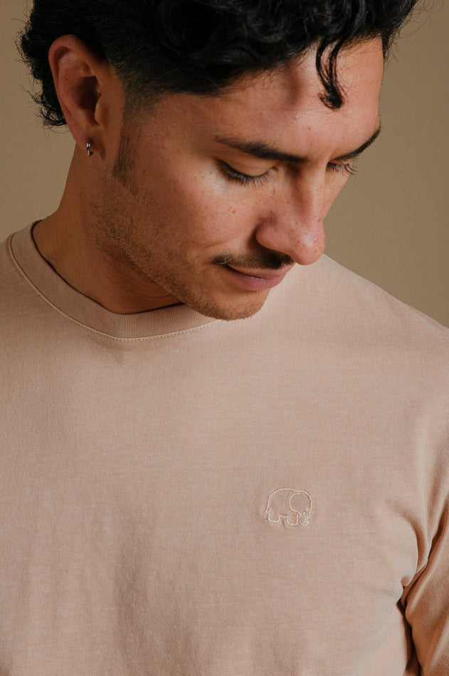 Men's Essential Pigment T-Shirt Cuban Sand