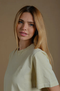 Women’s Essential Pigment T-Shirt White Jade