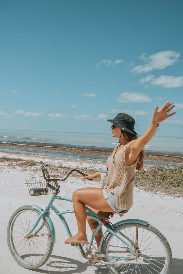 Caldo Linen Tank Top Sand