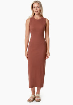 Durru Jurk Coffee Brown