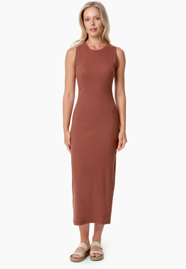 Durru Jurk Coffee Brown