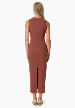 Durru Jurk Coffee Brown