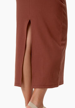 Durru Jurk Coffee Brown