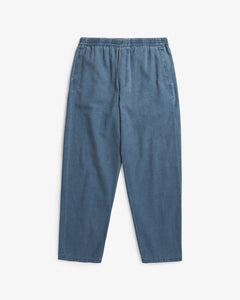 Recycled Denim Wide Pant Blue