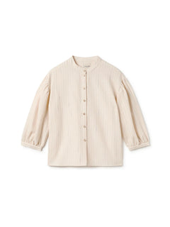 Dewdrop Blouse Neutral Stripes