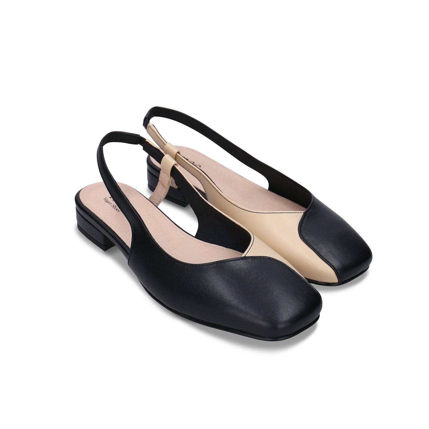 Diana Ballerina's Zwart / Beige