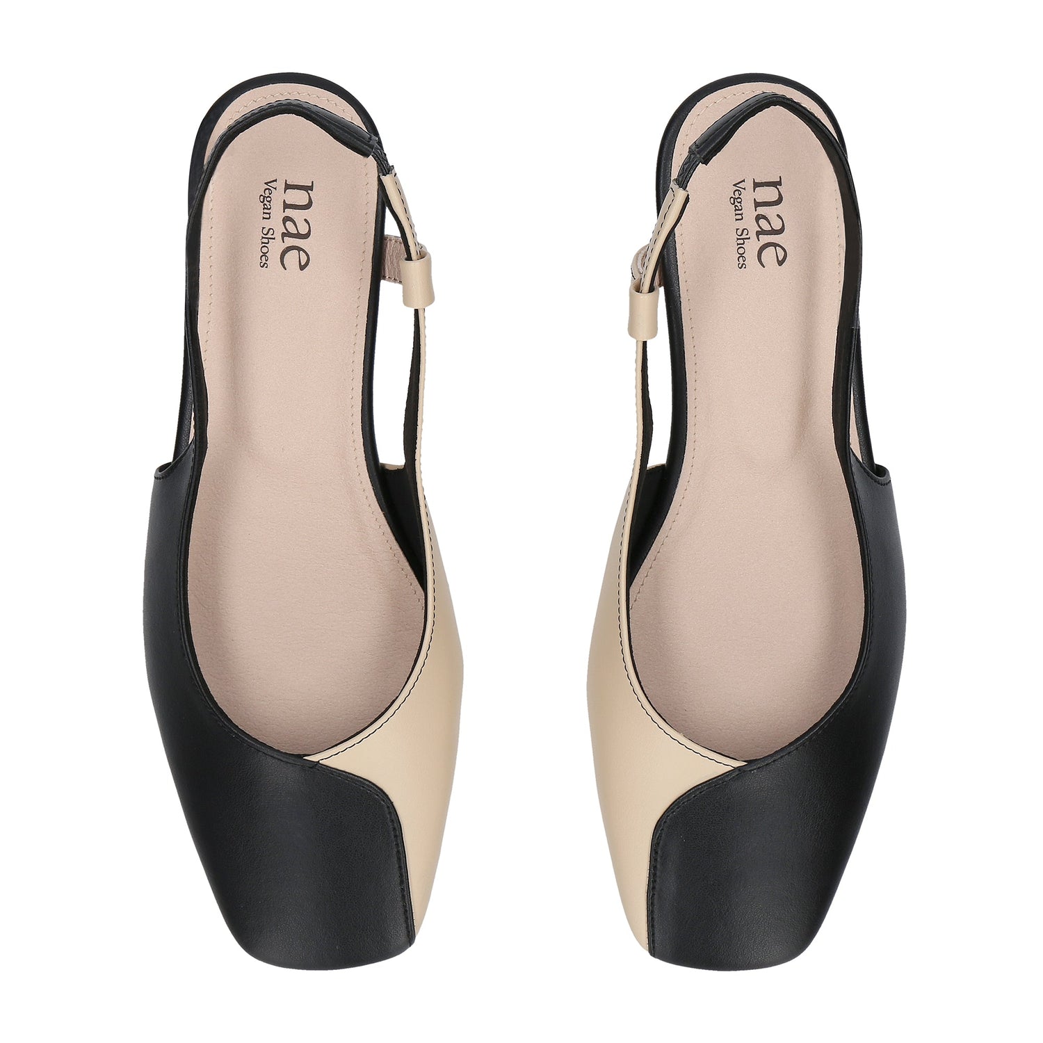 Diana Ballerina's Zwart / Beige