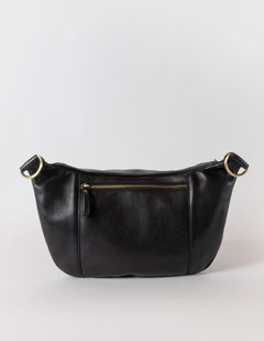 Drew Bum Bag Maxi Black Soft Grain Leather