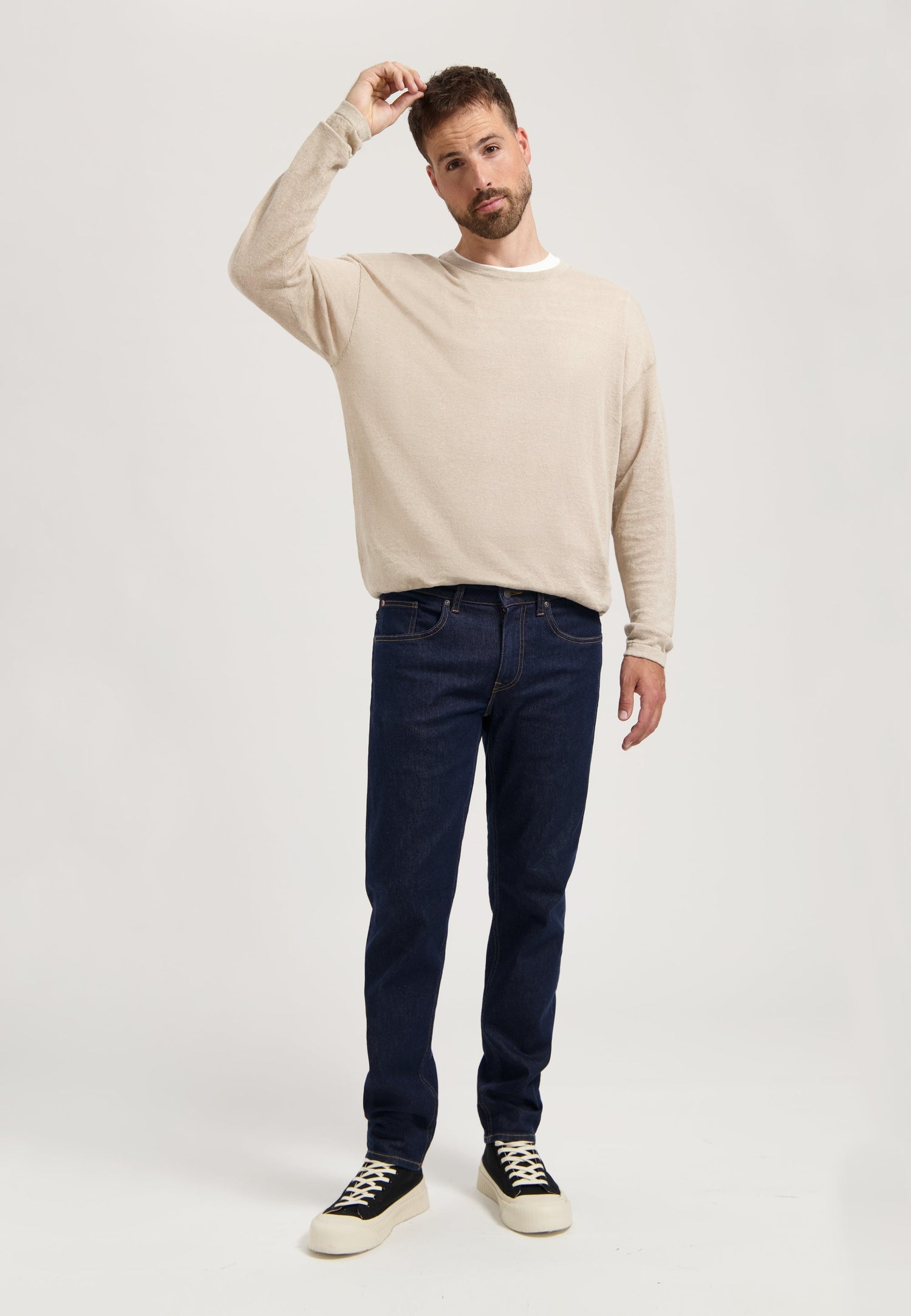 Dunn Low Tapered Jeans Strong Blue