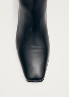 Kalila Leather Boots Black