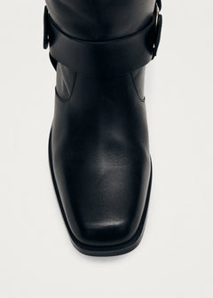 Rocky Leather Boots Black