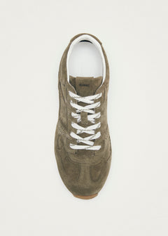 Tb.56 Leather Sneakers Suede Khaki