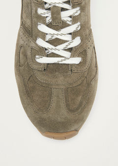 Tb.56 Leather Sneakers Suede Khaki