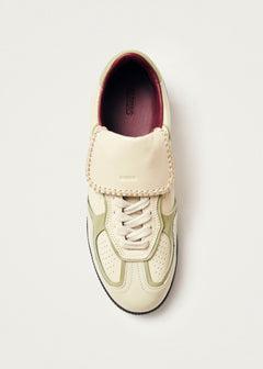 Tb.490 Club Onix Cream Leather Sneakers