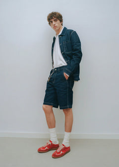 Tb.490 Rife Leather Sneakers Sheen Red