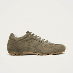 Tb.56 Leather Sneakers Suede Khaki